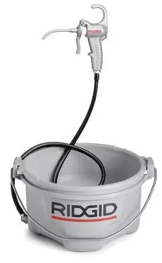 Ridgid 10883 Oiler 1 Gallon Heavy Duty Pump Thread Cutting Oil Reservoir