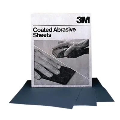 3M 7000148224 Abrasive Wetordry Sheets Silicon Carbide 220 Grit 50PK