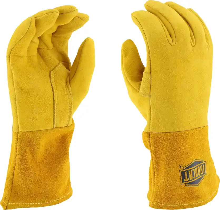 SK0374692-US20260702-105043-0 Ironcat 6030/M Welding Gloves Cowhide MIG Medium - Image 1