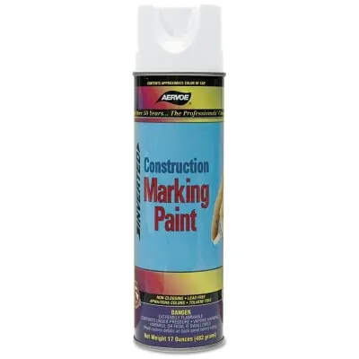 SK0374700-US20260702-105043-0 Aervoe 255 Construction Marking Paint 20 oz White - Image 1