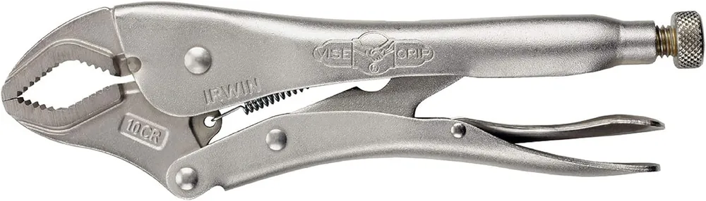 SK0374707-US20260702-105043-0 IRWIN 4935576 Pliers Curved Jaw Locking 10-Inch - Image 1