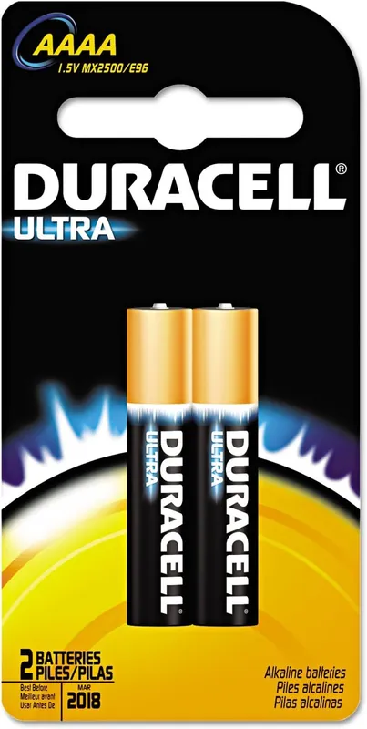 SK0374797-US20260702-105043-0 Duracell DURMX2500B2PK Ultra Photo AAAA Battery 1.5 Volts 2 Pack - Image 1