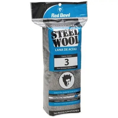 SK0374965-US20260702-105043-0 Red Devil 316 Steel Wool #3 Coarse 16 Per Pack - Image 1