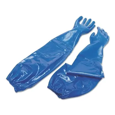 Honeywell North NK803ES/8 Nitri-Knit Supported Nitrile Gloves Size 8 Blue