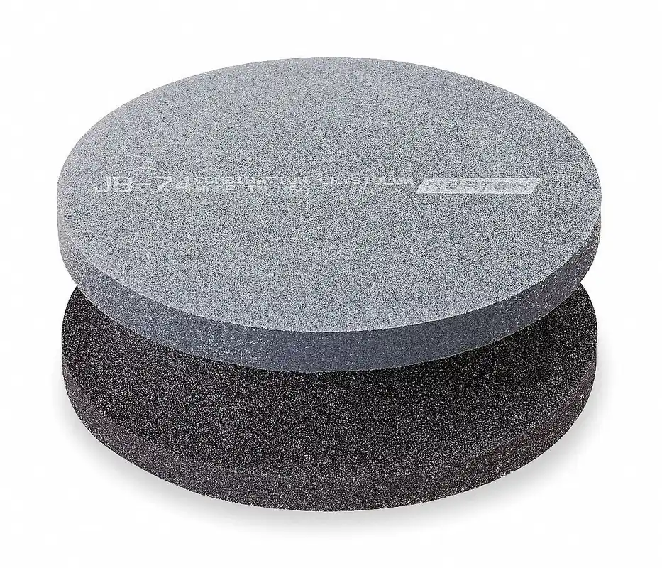 SK0375180-US20260702-105043-0 Norton 61463687570 Combination Grit Sharpening Stone 4 x 1-1/2 x 1-1/2 Coarse/Fine Silicon Carbide Crystolon - Image 1