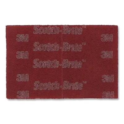 3M 7100023339 Hand Pad 7447 PRO Very Fine Aluminum Oxide Maroon 60 Pack