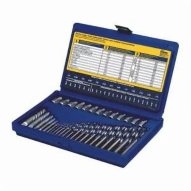 Irwin 11135ZR Screw Extractor and Drill Bit Set 35PC Set