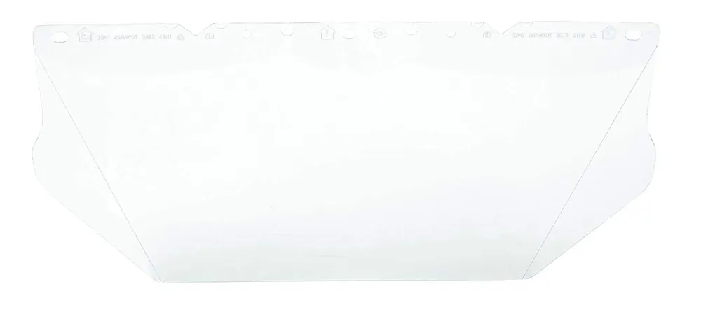 MSA 10115836 V-Gard Visor 8 x 17 x 0.04 Inches Clear Polycarbonate