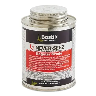 Never-Seez 30803820 Regular Grade Compound 8 oz Brush Top Can
