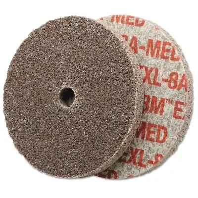 Scotch-Brite 7000120677 EXL Unitized Deburring Wheel 4 inches by 1/4 inch Fine Silicon Carbide 8500 rpm
