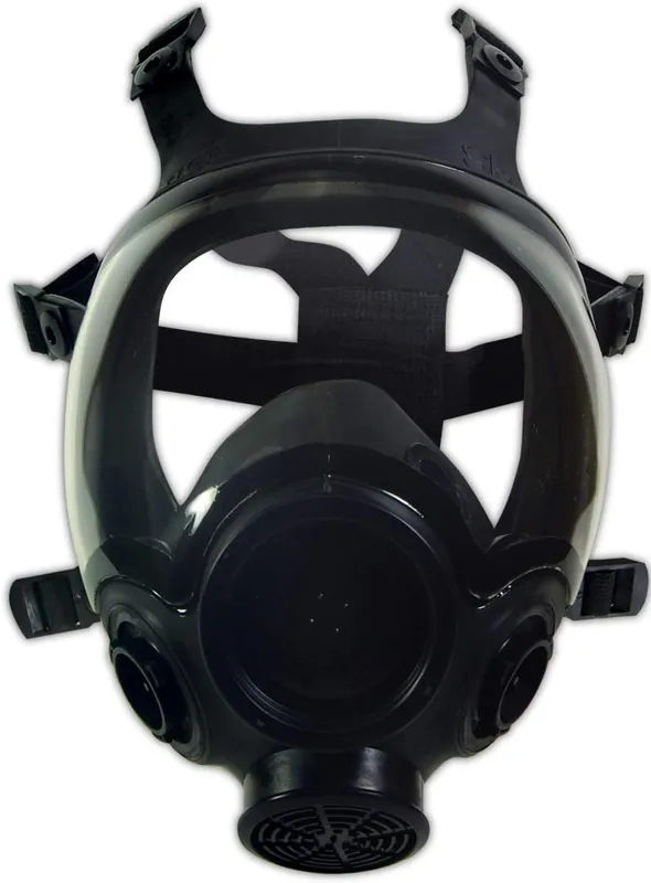 SK0376058-US20260702-105043-0 MSA 805408 Advantage 1000 Full-Face Respirator Medium Black - Image 1