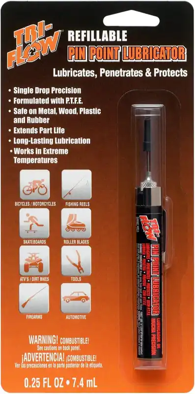 Tri-Flow TFC20027 Superior Pin Point Lubricator Blister Card Pack 0.25 oz