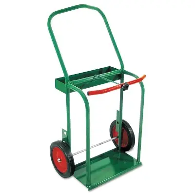 Anthony 41-10 High-Rail Frame Dual-Cylinder Cart 42 in H x 23 in W 10 in Solid Rubber Wheels