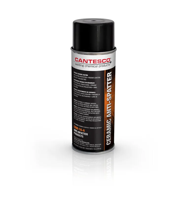 CANTESCO CRM-16-A Ceramic Anti-Spatter Spray 16 oz Aerosol Can