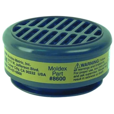 Moldex 8600 8000 Series Gas/Vapor Cartridges Multi-Gas/Vapor Smart