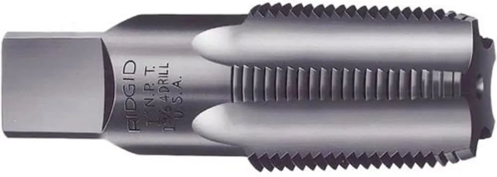 SK0376973-US20260702-105043-0 Ridgid 35830 Pipe Tap 1/2 in NPT Taper 14 TPI Carbon Steel Right Hand - Image 1