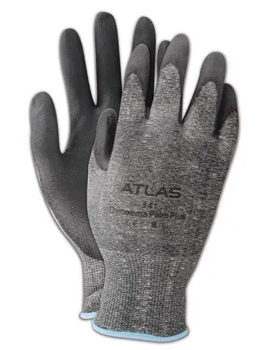 SK0376975-US20260702-105043-0 Showa 541-S Gloves Polyurethane Gray Small - Image 1