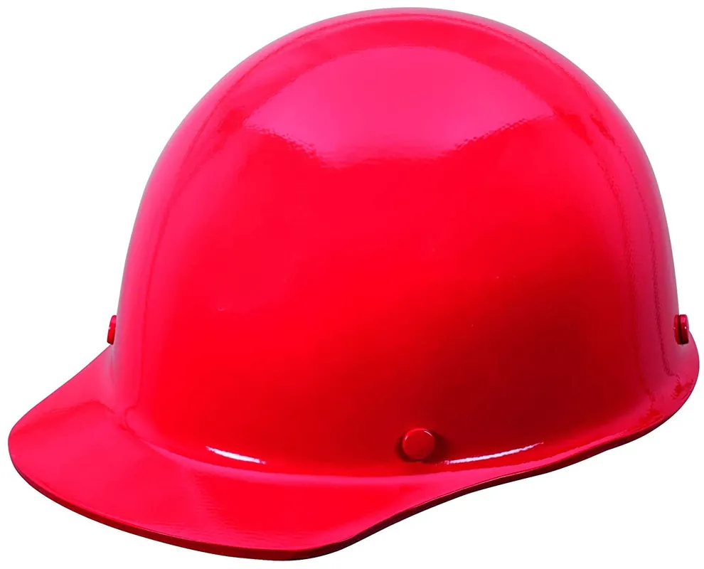 SK0377106-US20260702-105043-0 MSA 454620 Skullgard Cap Style Safety Hard Hat with Staz-on Pinlock Suspension Red Standard Size - Image 1