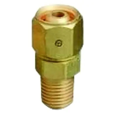 Western Enterprises 123 Brass Hose Adaptor Male Female Swivel B-Size RH