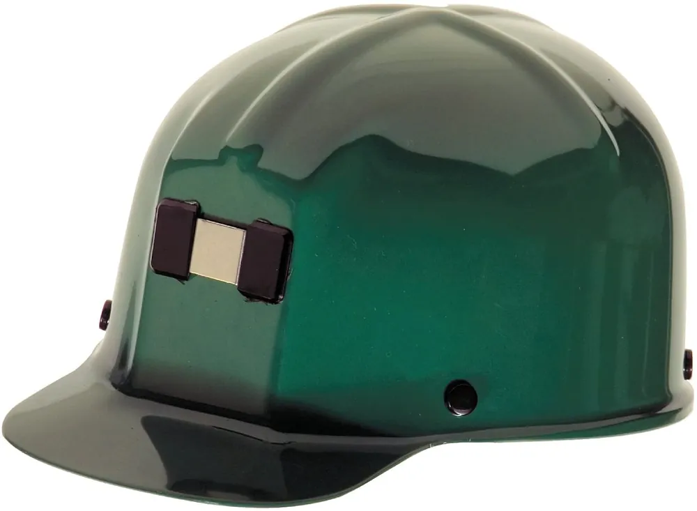 MSA 91584 Comfo-Cap Safety Hard Hat with Staz-on Pinlock Suspension