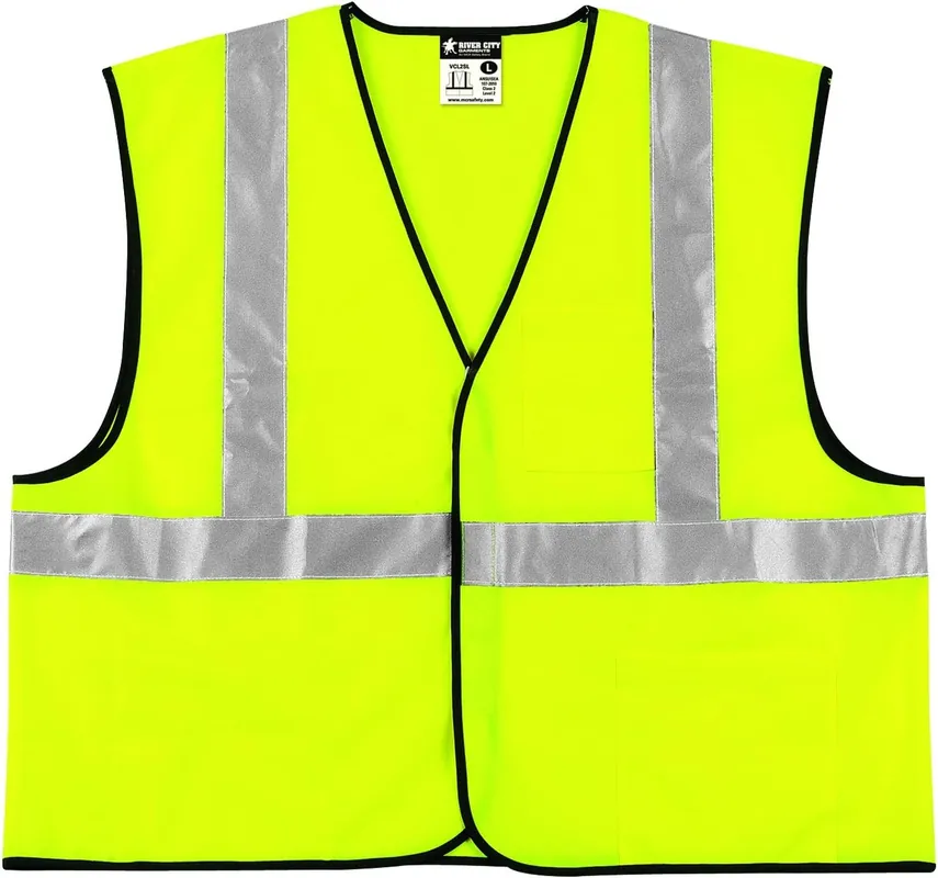 MCR Safety VCL2SLX3 Class II Economy Safety Vest 3X-Large