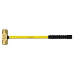 Ampco Safety Tools H-72FG Non-Sparking Sledge Hammer 10 lb 33 in Fiberglass