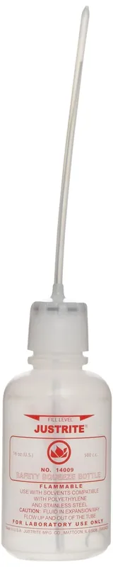 Justrite 14009 16 Oz Dispensing Bottle