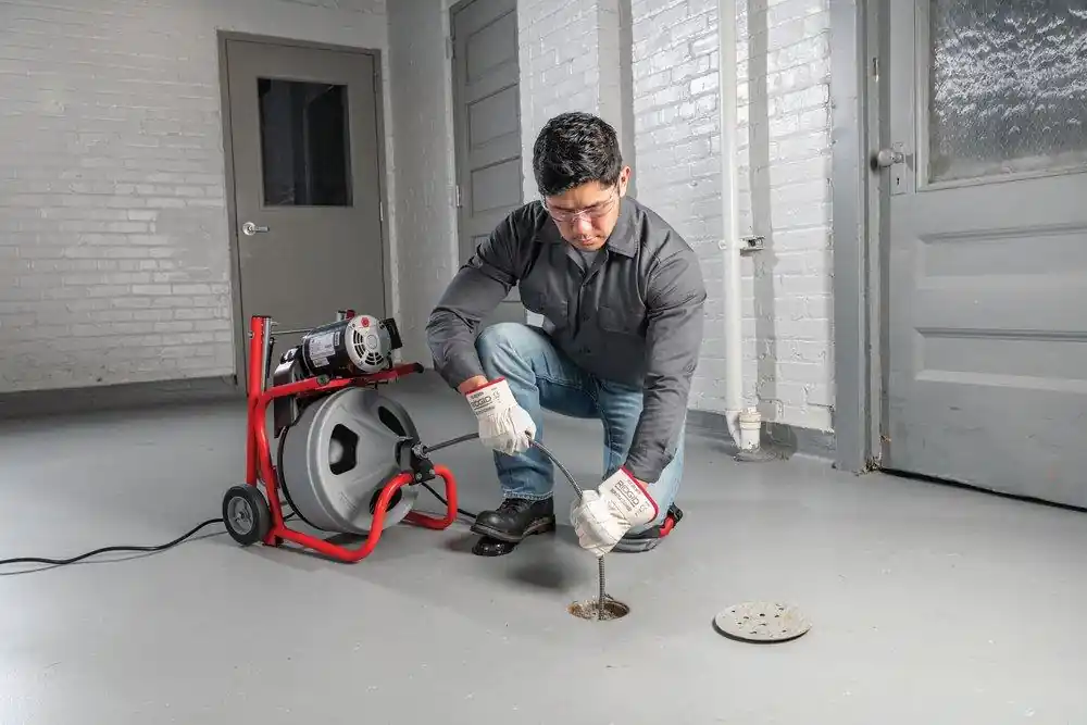SK0378443-US20260702-105043-0 RIDGID 52363 75 ft. Electric Drum Machine - Image 1