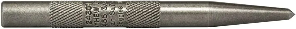 Mayhew Tools 24301 Pro 3/8-Inch Knurled Center Punch
