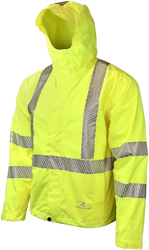 SK0378530-US20260702-105043-0 Radians RW11-3ZGR-3X Waterproof Lightweight Packable Raincoat - Image 1