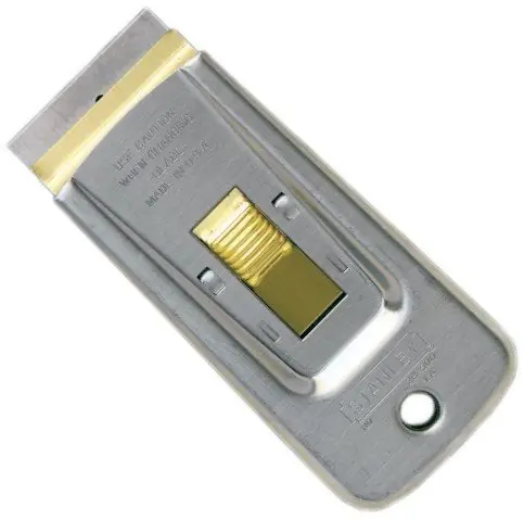 SK0378564-US20260702-105043-0 Stanley 28-500 Retractable Razor Blade Scraper 5-7/8 Inch with 5 Blades - Image 1