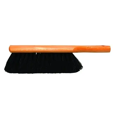 Magnolia Brush 54 Counter Dusters 13 1/2 in Hardwood Block 2 1/2 in Trim L Black Horsehair