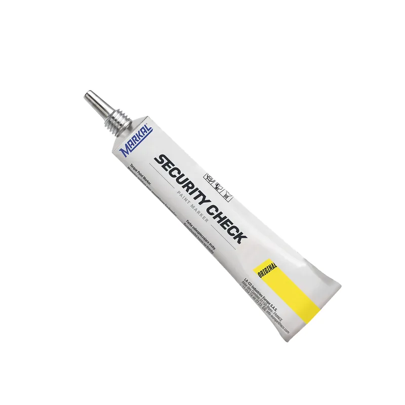 Markal 96669 Security Check Paint Marker Yellow 50ml France
