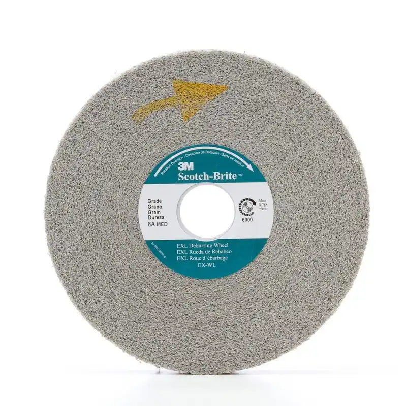 Scotch-Brite 7000028482 1 in. XL-WL Deburring Wheel in Grey