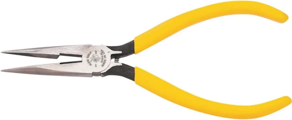 SK0378947-US20260702-105043-0 Klein Tools D203-6C Needle Nose Pliers with Spring 6-Inch - Image 1