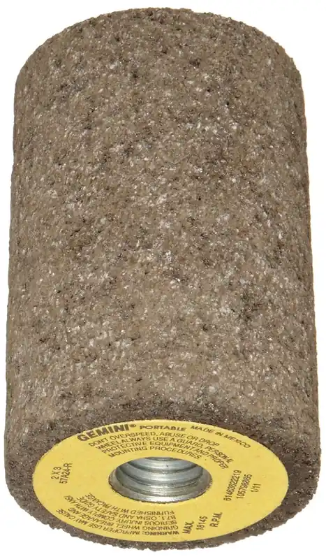 SK0378965-US20260702-105043-0 Norton 61463622219 Gemini Snagging Abrasive Plug 2x3x5/8-11 in - Image 1