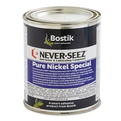Never-Seez 30803819 Pure Nickel Special Compound 1 lb Flat Top Can