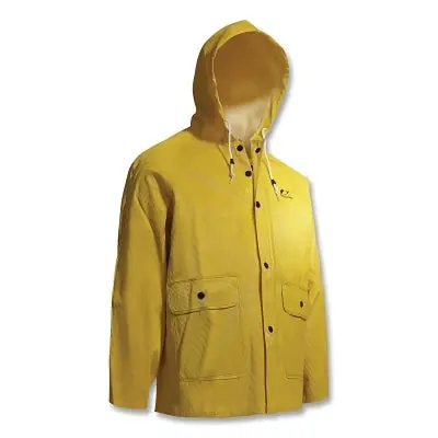 SK0379272-US20260702-105043-0 ONGUARD 7603400.LG Webtex Rain Jacket Heavy-Duty Ribbed PVC Large - Image 1