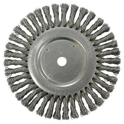 Weiler 8615 Cable Twist Knot Wire Wheel Brush 8 in 023 Steel Fill