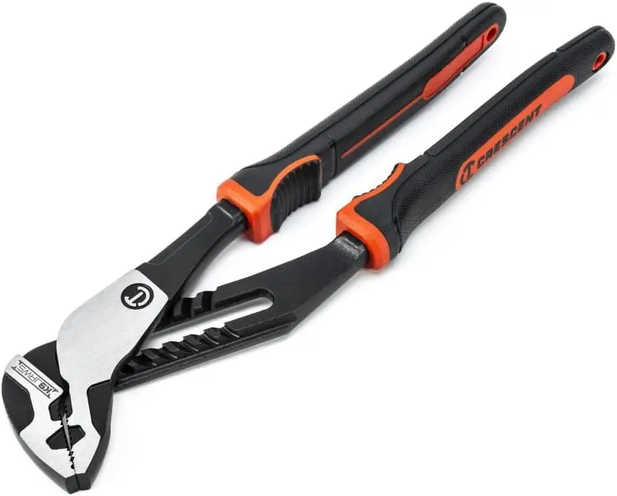 SK0379628-US20260702-105043-0 Crescent RTZ210CG Plier 10 Inch Straight Jaw T&G Cushion Grip - Image 1