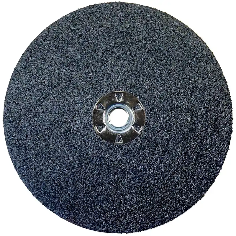 Weiler 62074 Wolverine Zirconia Alumina Resin Fiber Disc 7 Diameter 50 Grit 5/8-11 Hub Pack of 25