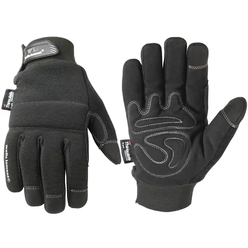 SK0379768-US20260702-105043-0 Wells Lamont 7760L Men's Touchscreen Thinsulate Winter Gloves Large Black - Image 1