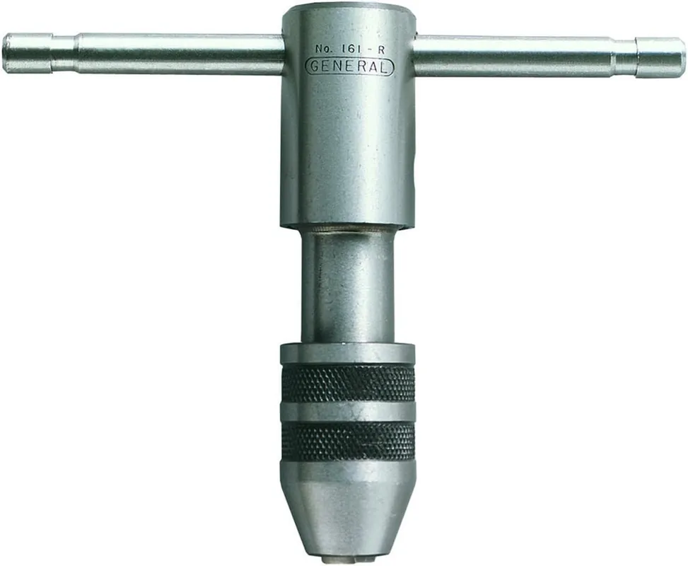 SK0379786-US20260702-105043-0 General Tools 161R Ratchet Tap Wrench No. 0 to 1/4 Inch - Image 1