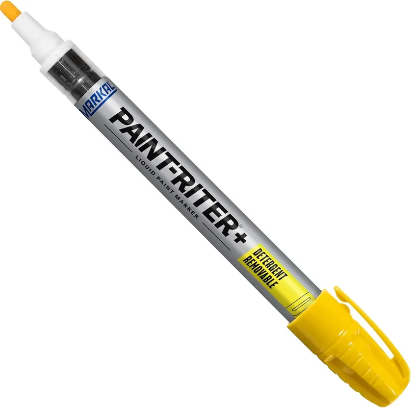 SK0379971-US20260702-105043-0 Markal 97011 Pro-Wash Removable Paint Markers Yellow Chisel Tip - Image 1