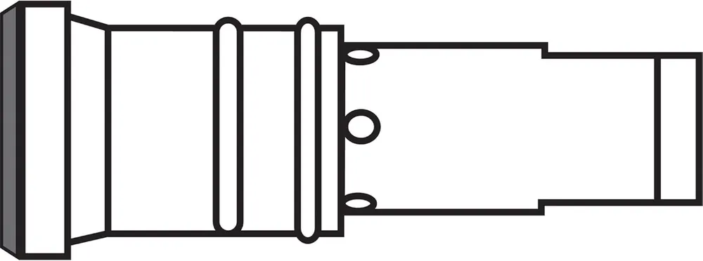 Bernard 4335 Elliptical Gas Diffusers/Head 0.035 in to 0.052 in Wire Brass
