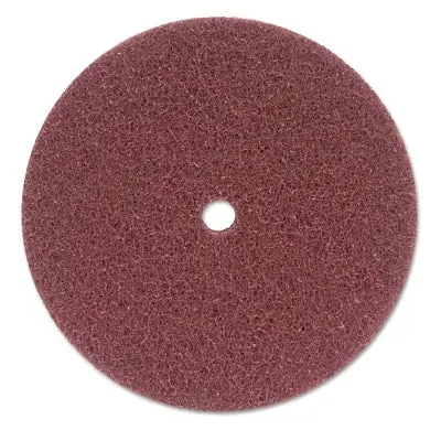 Merit Abrasives 8834162413 High Strength Buffing Disc 8 inches x 1/2 inches Very Fine Aluminum Oxide 3600 rpm Maroon