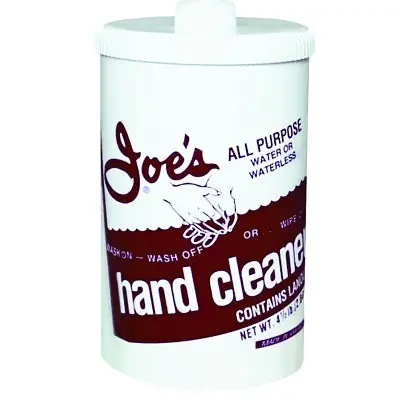 Joe's 101P All Purpose Waterless Hand Cleaner 4 lb 5 oz Plastic Can