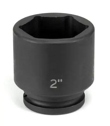 SK0380488-US20260702-105043-0 Grey Pneumatic 3044R Impact Socket 3/4 in. Drive Size 1-3/8 in. Socket Size Hex Standard Length - Image 1