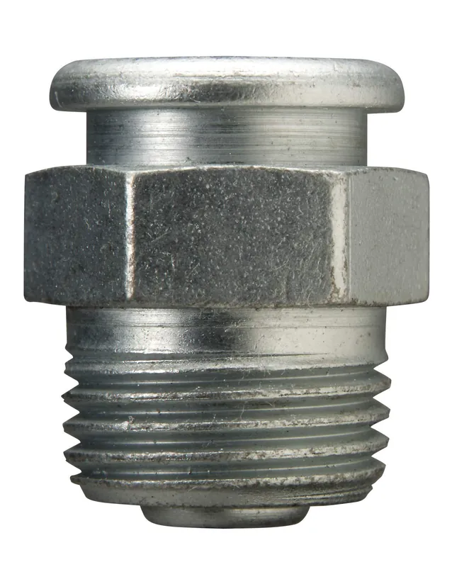 Alemite 1820-1 Giant Button Head Fitting 1/2 NPTF 1-1/16 inches