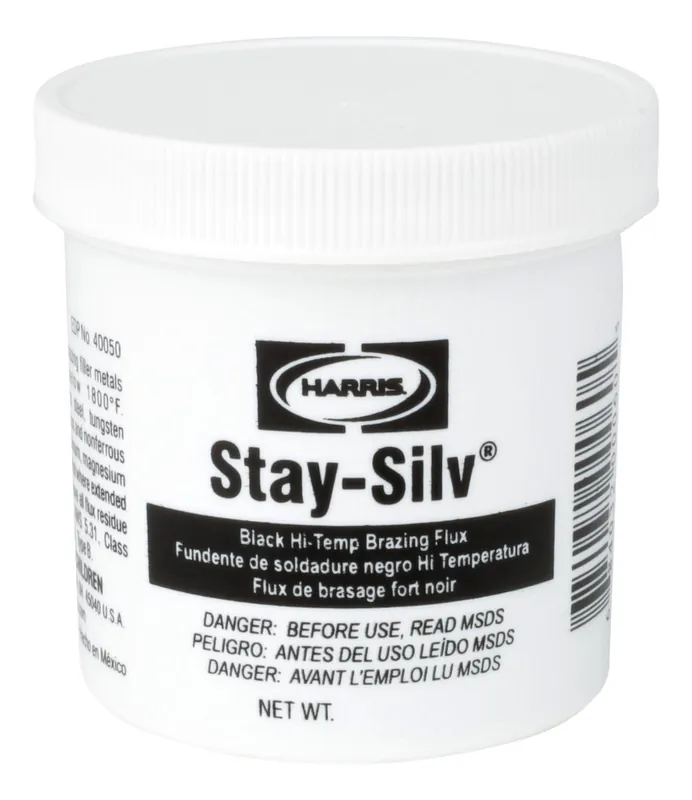 SK0380993-US20260702-105043-0 Harris SSBF5 Stay Silv Brazing Flux 5 lb Jar Black - Image 1